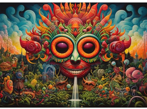 HUADADA Jigsaw Puzzles for Adults 1000 Pieces Exclusive to Amazon 1000 Piece Jigsaw Puzzles for Adults-Kwanzaa