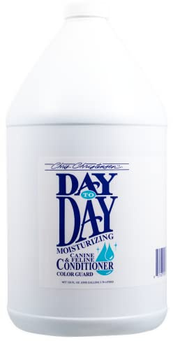 Chris Christensen Day to Day Dog Conditioner, Groom Like a Professional, Moisturizing, All Coat Types, Dilutes Up To 8:1, Made in USA, 3.8L