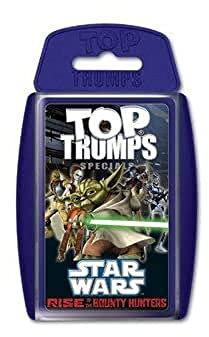 Winning Moves 61120 Top Trumps - Star Wars Rise of the Bounty Hunters, Trumpfspiel