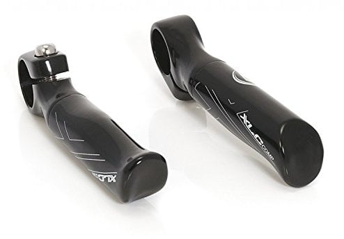 XLC Unisex – Erwachsene Zubehör Comp Bar-Ends BO BE-A10, schwarz, 110 mm