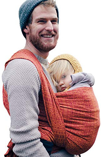 Didymos Babytragetuch, Modell Prima rubin/mandarine, Größe 8