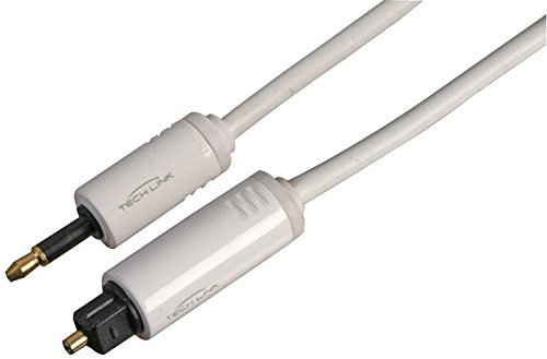 Techlink WiresMEDIA 3.5mm to Toslink Optical Cable 2M White