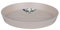Elho Loft Urban Soucoupe Ronde 48 - Soucoupe pour Extérieur - Ø 47.7 x H 5.4 cm - Gris/Gris Chaud