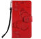 DENDICO Cover per Huawei P20 Lite, Pelle Portafoglio Custodia per Huawei P20 Lite Custodia a Libro con Funzione di appoggio e Porta Carte di Credito - Rosso