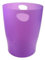 Lot de 8 Corbeille à papier ECOBIN Linicolor violet transparent
