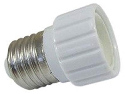 cofi1453® E27 auf GU10 Sockel Fassung Adapter LED Lampensockel Lampenfassung Erweiterung 230V für LED Leuchtmittel Glühirnen, Halogen Lampen Licht E27 auf GU10