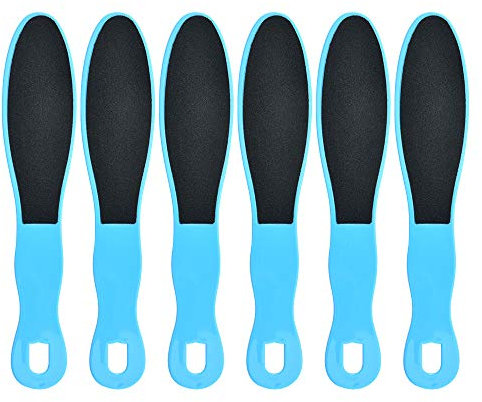 6 Piezas Lima de Pies de Doble Cara Eliminador de Callos Herramientas de Cuidado de Pies, para Spa, Pedicura, Eliminar Piel Muerta, Callosidades