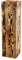 DECORATIVO Columna madera para flores o velas, decoración atemporal, estable y duradera, pino engrasado, 75 x 20 x 20 cm