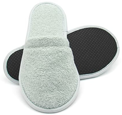 Arus Ciabatte da Bagno in Spugna Menta Chiara, 38/42 EU, 2 Paia