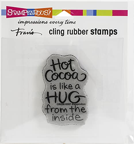 STAMPENDOUS Gummistempel Cling Cocoa Hug