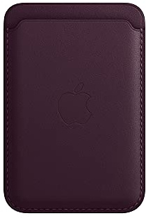 Apple Leder Wallet mit MagSafe (für iPhone) - Dunkelkirsch