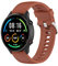 QULLOO Cinturino in silicone per Xiaomi Mi Watch/Xiaomi Watch S1 / Watch S1 Active/Mi Watch Color/Watch S3/Watch 2, Sport Cinturino di ricambio traspirante per Xiaomi Watch (Marrone)