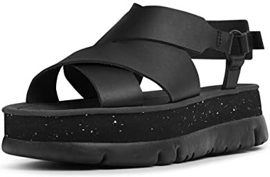 Camper Femme Oruga Up K201399 Sandale, Noir 001, 41 EU