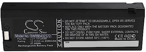 vhbw batteria compatibile con Invivo Research HB10 VSM Millenium, Millennium 3500U strumentazione medica (2300mAh, 12V, piombo-acido sigillato)