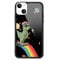 MAYCARI Cute Starry Dinosaur Phone Case Compatible with iPhone 14 Pro Max 6.7'', Hard Back Case with Soft TPU Bumper for Girls Children Women Protective Phone Case for iPhone 14 Pro Max