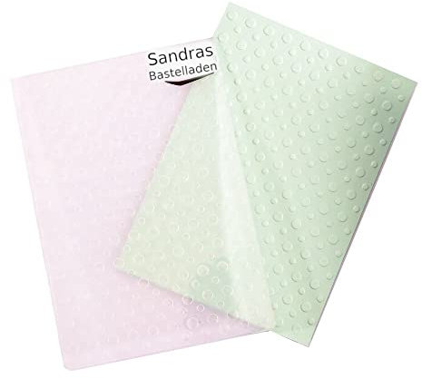 Sandras Embossing-Prägefolder/ -Schablone 10,8x15cm Punkt
