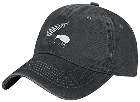YINGD Cowboy Baseball Cap Neuseeland Farn Unisex Hip-Hop Cap Atmungsaktive Sonnenhüte für Männer Frauen Schirmmütze, Hut 74, One size