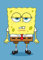 Displate - Poster aus Metall - Magnet-Montage - SpongeBob SquarePants - SpongeBob - Grumpy SpongeBob - Größe M - 32x45cm Matt