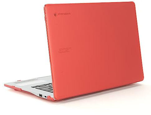 mCover Nur kompatibel mit Acer Chromebook 314 CB314-2H C922 C922T Serie Notebook-Computer (nicht für andere Acer-Modelle geeignet), Rot