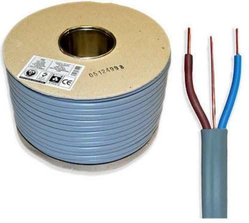 2.5mm 6242Y T+E Flat Twin and Earth T&E Electric Cable Wire Sockets BASEC (100 Metre)