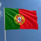 Bandera de Portugal, 90 x 150 cm, poliéster de Portugal con trabilla para barra, resistente a la intemperie, colores brillantes, uso en interiores y exteriores