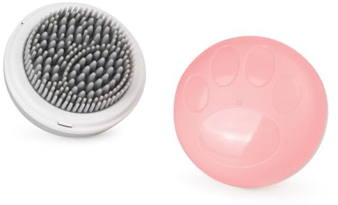 SUPVOX Pet Bathing Massage Comb Dog Remover Brush Cleaning Tool for Pet Grooming Hard Bidentate Skin-friendly