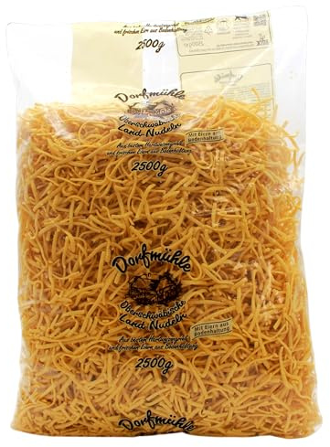 Dorfmühle Oberschwäbische Land-Nudeln Original Schwäbische Spätzle, (1 x 2.5 kg)