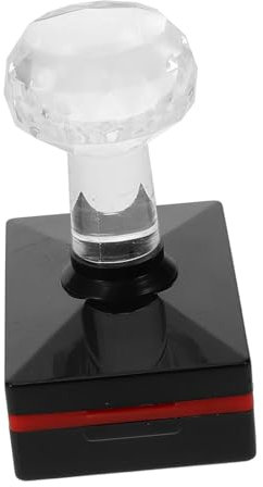 WHAMVOX Stempel Uhren Für Junge Mädchen Lernen Zifferblätter Selbstfärbestempel Lehrstempel Partyspielzeug Runde Stamper DIY Projekte Kartenherstellung Scrapbooking