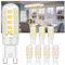 Ugvmn G9 LED Lampe Neutralweiß 4000K, GU9 Leuchtmittel 3W Entspricht Ersetzt 40W Halogenlampe, Glühbirne Lampen 400 Lumen, Kein Flackern, Nicht Dimmbar, Enegiesparende Kleine Birne, 8er Pack