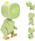 Digitaler Wecker Kinder Jungen, Kinderwecker Dinosaurier Wecker 3 Alarmes 6 Weckmusik Dinosaurier Wecker mit Variabler Form Nachtlicht Timer Wecker Wiederaufladebare Lernwecker für Schulgeschenke
