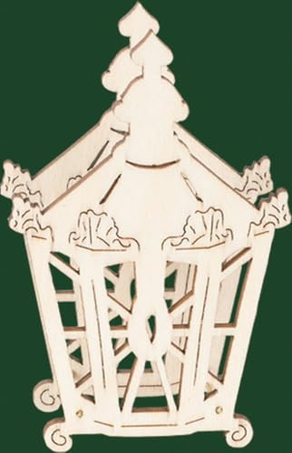 Rudolphs Schatzkiste Beleuchtungszubehör Aufstecklaterne klassisch Natur BxH 4,5x6,5cm NEU Aufstecker Holzstern Weihnachtsstern Schwibbogen Lichterbogen Stern Holzschmuck Holz Beleuch