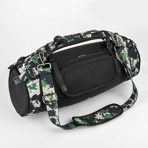 Funda de Viaje con Correa de Hombro extraíble para JBL Boombox 3 - Funda Protectora Impermeable y Transpirable para Altavoz Bluetooth portátil (Camuflaje)