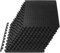 14mm Thick Gym Flooring – 16 Sq Ft Coverage 4 Pcs Interlocking Floor Mats, Protective Garage Floor Tiles, Anti-Slip Rubber Floor Mats for Gym, Home Workout, Yoga, Exercise and Gymnastics