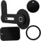 Tofficu Portable Magnetic Phone Holder for Laptop Desk Stand Round Rectangular Plates Hands- Movie Viewing Easy to Use