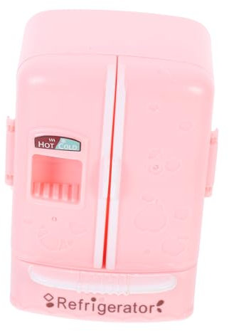 SUPVOX Mini Refrigerator Toy Realistic Simulation Mini Fridge for Dollhouse Decoration for Creative Play Lightweight Design for Boys and Girls Imaginative Scenarios