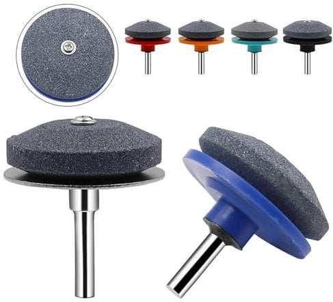 Professional Lawn Mower Blade Sharpener Drill Attachment Multi Tool Grinder for Gardening Tools Knives Axes Efficient DIY Pro User Solution(Green)