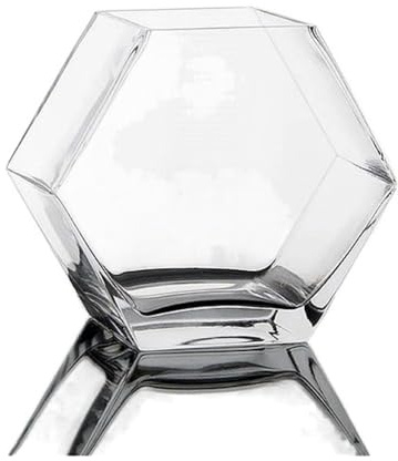 Aquarium Aquarium Hexagonal en Verre Transparent de Table, Grand Format, écologique, mobilier de Maison(S)