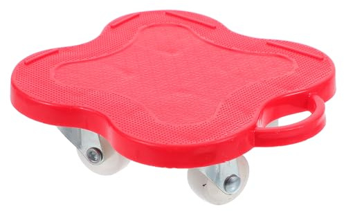Yardenfun Möbelroller Schwerlast mit Rollen für Hartholzböden und Teppiche Roter Möbelgleiter zum Transport von Tischen Kühlschränken und Klavieren Kompakt und Stabil