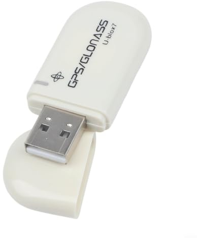 EpheyFIF VK-172 USB-GPS-Empfänger-Dongle mit GLONASS-Unterstützung, hochempfindliches externes GPS-Modul für Auto-Navigation, Marine und Laptop, gebrauchsfertiger Adapter