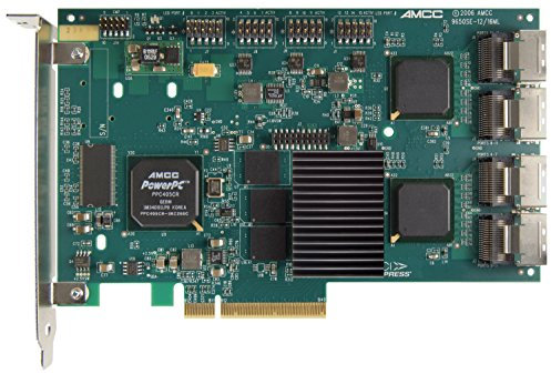 LSI LOGIC 3ware 9650SE-16ML Kit SATA-Controller (16-Port, SATA II, 256MB DDR2-Speicher, 8X PCI Express 1.1, RAID 0/1/5/6/10/50/SingleDisk/JBOD)