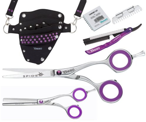 Tondeo Haarsccheren Set Spider Offset 5.5