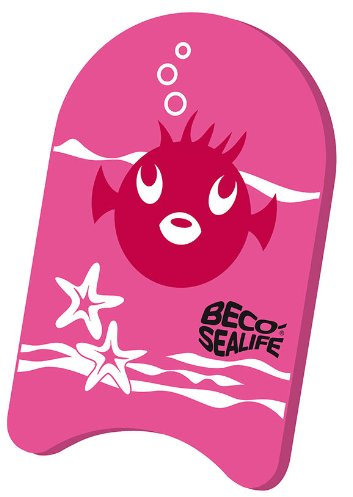 BECO Kinder Schwimmbrett Sealife Aqua Board Wasserbrett pink