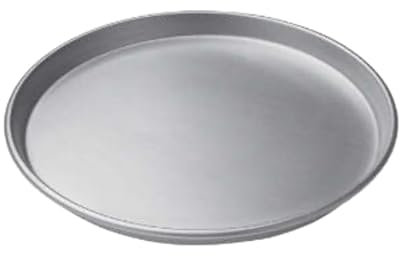 Teglia lamiera alluminata ø cm. 18, h. 2 cm.