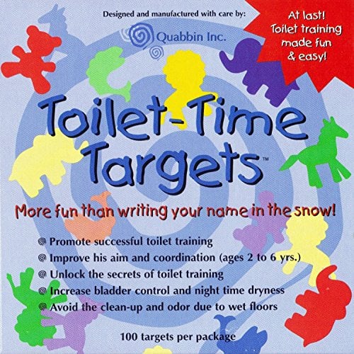 Toilet Targets for Boys by Quabbin