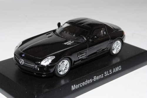 Kyosho Mercedes-B SLS AMG C197 Coupe Schwarz Ab 2009 1/64 Sonderangebot Modell Auto