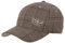 2Stoned Flexfit Basecap Glen Check Unisex mit Stick Classic Logo in Braun/Khaki Größe L/XL