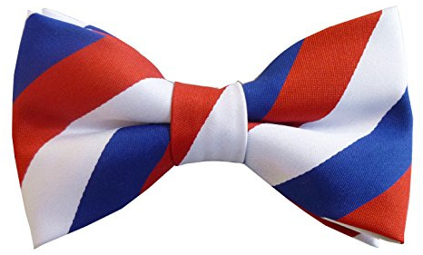 Drapeau Français Nœud papillon - Bleu, Blanc et Rouge