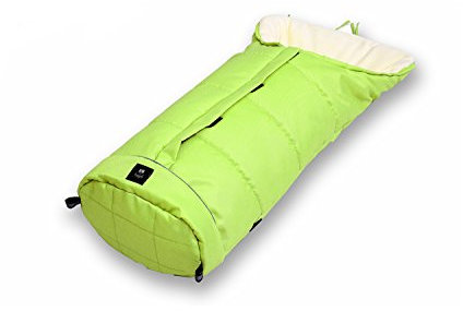 Best For Kids Fußsack Prinz Winterfußsack für Kinderwagen mit Antirutsch Material Super Qualität (Kiwi-weiß)