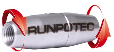Runpotec 20387 Verbindungstück drehbar - RTG Ø 12 mm