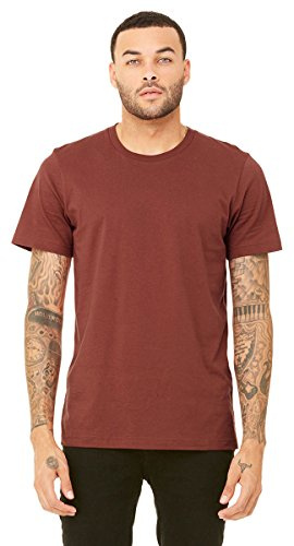 Unisex Jersey Short-Sleeve T-Shirt - RUST - M